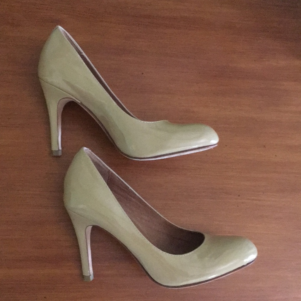 Corso Como Beige Patent Pump